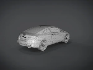 honda civic monter camel ornament kit 3D Model