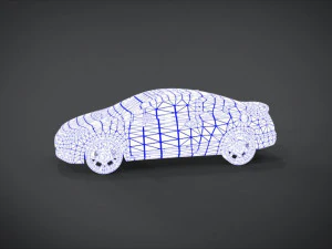 honda civic monter camel ornament kit 3D Model