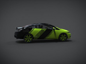 honda civic stabillo racing kit Modelo 3D