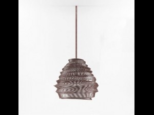 copper ceiling light Model 3D