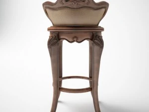 classic bar chair 3D Model