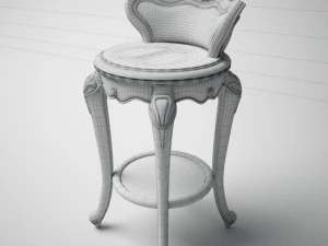 classic bar chair 3D Model