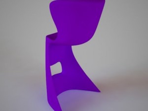 avant garde bar chair Modelo 3D