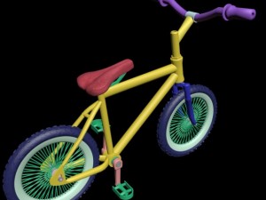bicycle bmx 3D-Modell