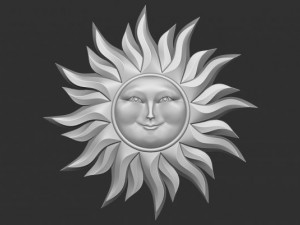 sun Model 3D