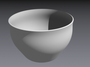 vase white read info Model 3D