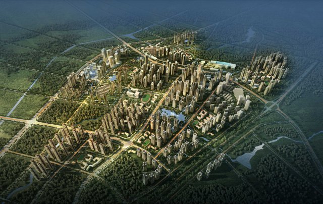city planning 048 3Dモデル .c4d .max .obj .3ds .fbx .stl .blend 
