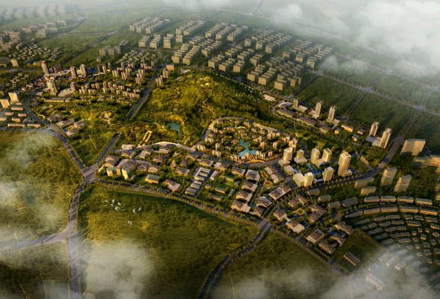 city planning 049 3D Модель .c4d .max .obj .3ds .fbx .stl .blend 
