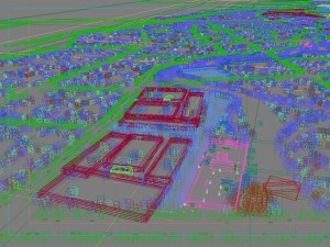 city planning 050 3D Model