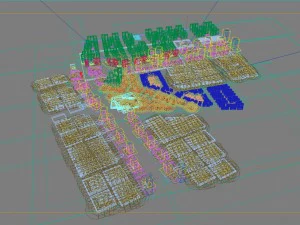 city planning 057 3D Model