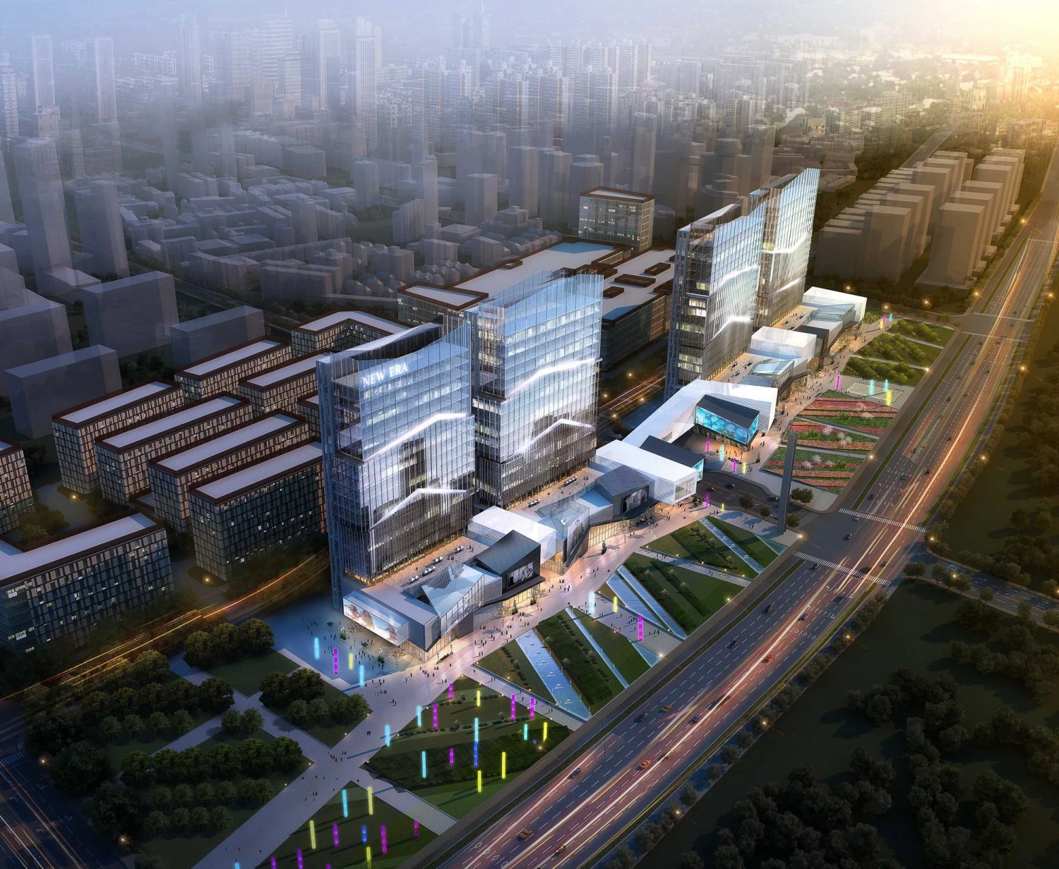 city shopping mall 038 3D Model .c4d .max .obj .3ds .fbx .stl .blend 