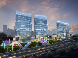city shopping mall 038 Modelo 3D