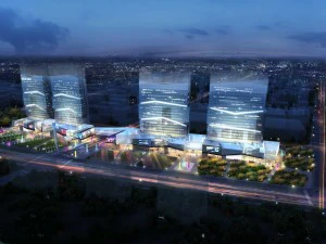 city shopping mall 038 3D Model