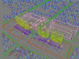 city shopping mall 038 Modelo 3D