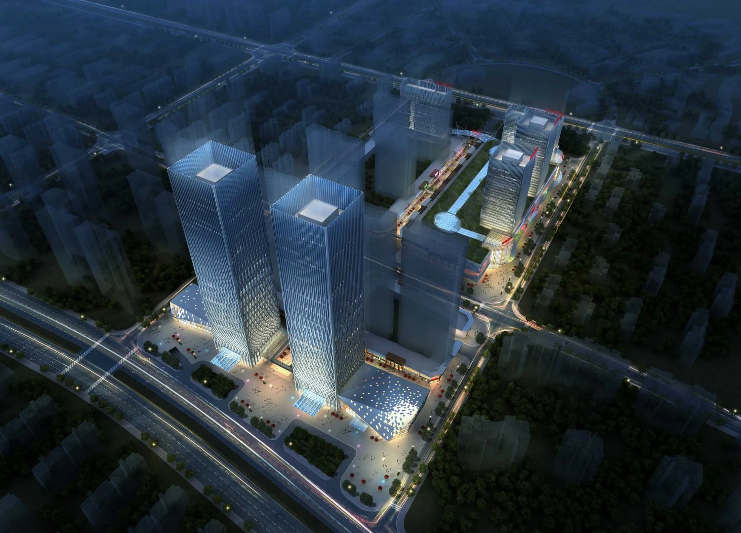 city shopping mall 039 3D Model .c4d .max .obj .3ds .fbx .stl .blend 
