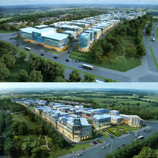city shopping mall 041 3D Model .c4d .max .obj .3ds .fbx .stl .blend 