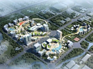 city shopping mall 042 3D Model