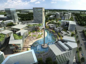 city shopping mall 042 3D Model