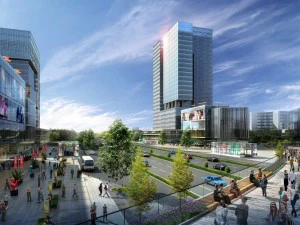 city shopping mall 042 3D Model