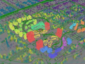 city shopping mall 042 3D Model