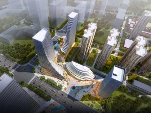 city shopping mall 043 3D Model