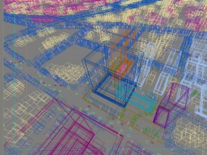 city shopping mall 043 Modello 3D