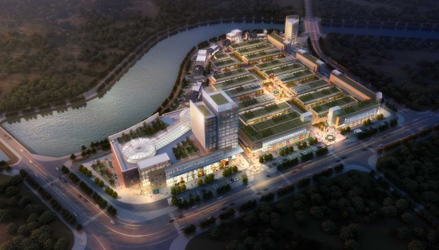 city shopping mall 044 Model 3D .c4d .max .obj .3ds .fbx .stl .blend 