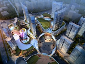 city shopping mall 045 3D Model