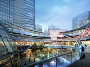 city shopping mall 045 3D Model