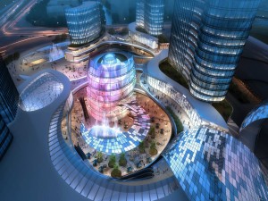 city shopping mall 045 3D Model