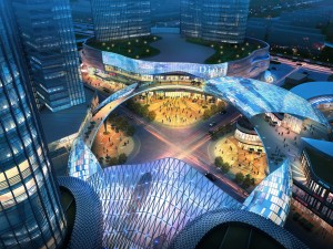 city shopping mall 045 3D Model