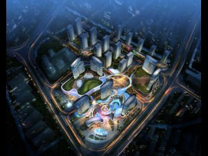 city shopping mall 045 3D Model