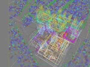 city shopping mall 045 3D Model