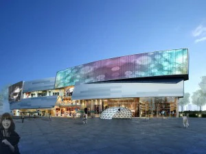 city shopping mall 046 3D Model