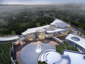 city shopping mall 046 3D Model