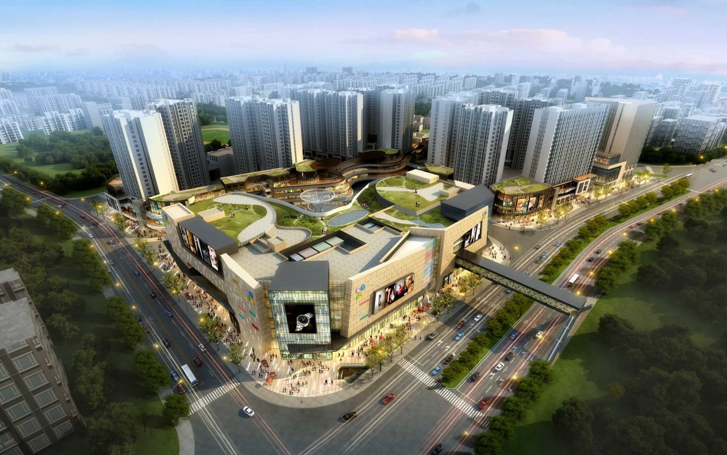 city shopping mall 047 3D Model .c4d .max .obj .3ds .fbx .stl .blend