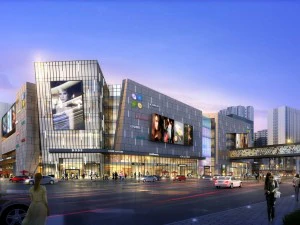 city shopping mall 047 3D Model