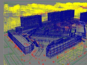city shopping mall 049 3D-Modell