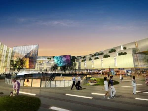 city shopping mall 050 3D Model