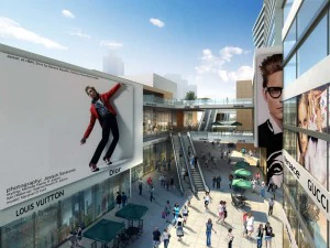 city shopping mall 051 3D Model