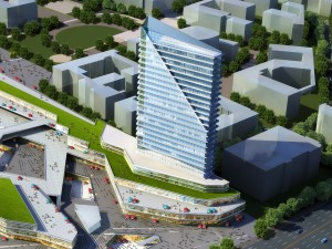 city shopping mall 052 3D Model