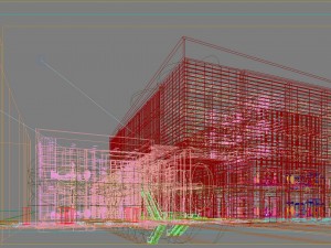 city shopping mall 053 Modello 3D