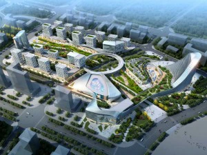 miejskie centrum handlowe 054 Model 3D