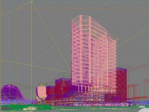 city shopping mall 054 3D Модель