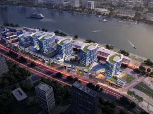 city shopping mall 055 3D Model