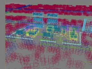 city shopping mall 057 3D Model