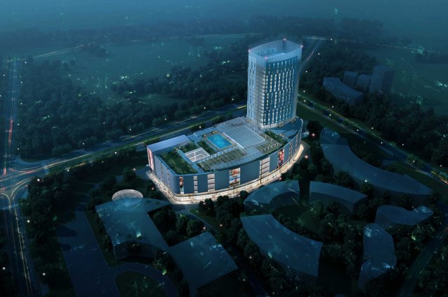 city shopping mall 059 3D Model .c4d .max .obj .3ds .fbx .stl .blend 