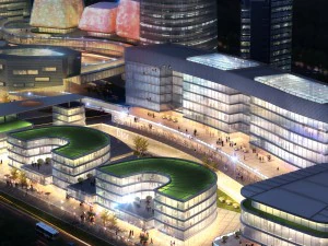city shopping mall 060 3D Model