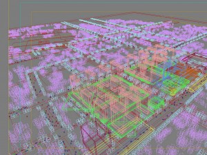 city shopping mall 061 3D-Modell