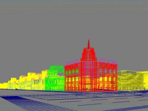 city shopping mall 061 3D Model